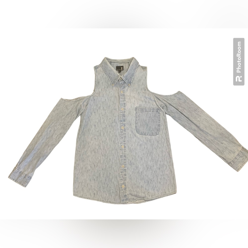 Indie Denim Button Up